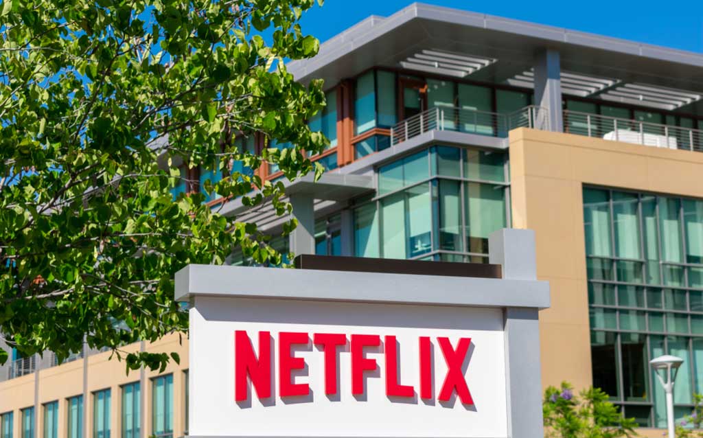 Kantor pusat Netflix di Silicon Valley - Los Gatos, California, Amerika Serikat.