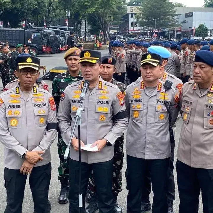 21 Orang Diamankan Jelang Demo Jakarta, Diduga Bawa Flare dan Molotov