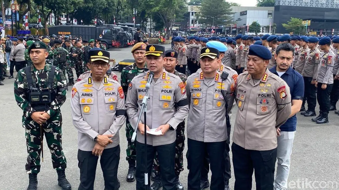 21 Orang Diamankan Jelang Demo Jakarta, Diduga Bawa Flare dan Molotov