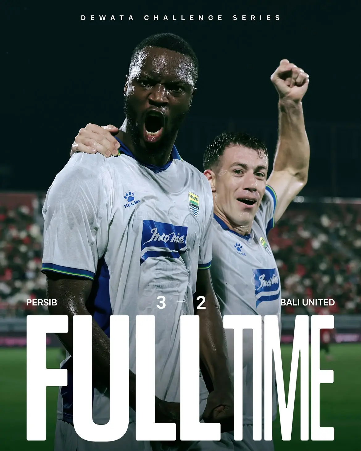 Tertinggal Dan Membalikkan Keadaan. Kerja Keras Berhasil Membawa #persib Raih Kemenangan.