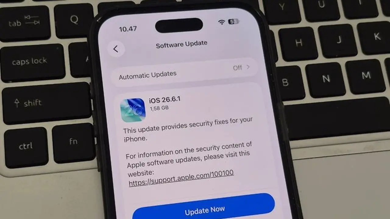 Apple Rilis Pembaruan Keamanan Penting untuk iPhone: iOS 26.6.1 Tersedia