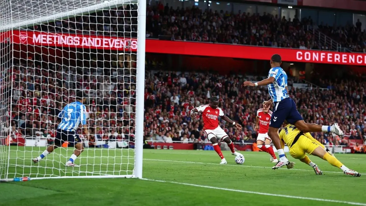 Arsenal Pimpin 2-0 atas Coventry di Laga Pembuka Liga Inggris