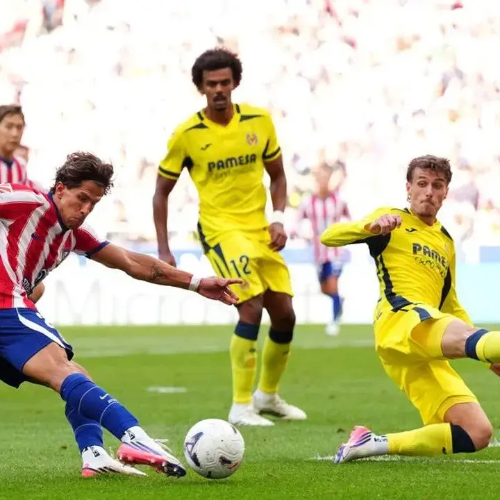Atletico Madrid Ditahan Imbang Villarreal 2-2 Meski Bermain 10 Orang
