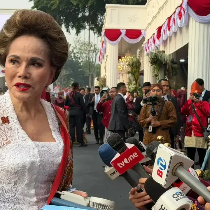 Dewi Soekarno Terkejut dengan Perubahan di Istana Saat Hadiri Upacara HUT RI
