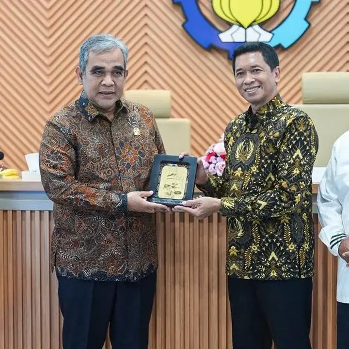 Dorong Riset Kedaulatan Pangan, Muzani Temui Rektor dan Guru Besar ITS