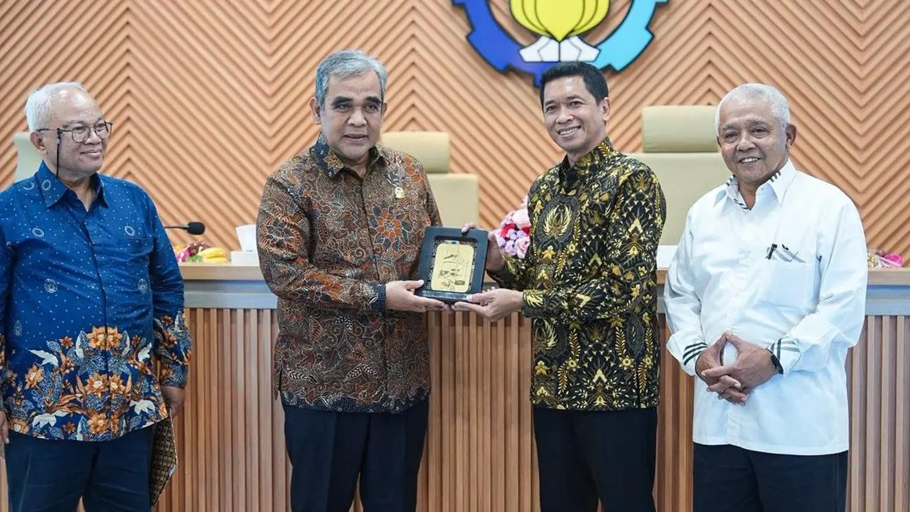 Dorong Riset Kedaulatan Pangan, Muzani Temui Rektor dan Guru Besar ITS