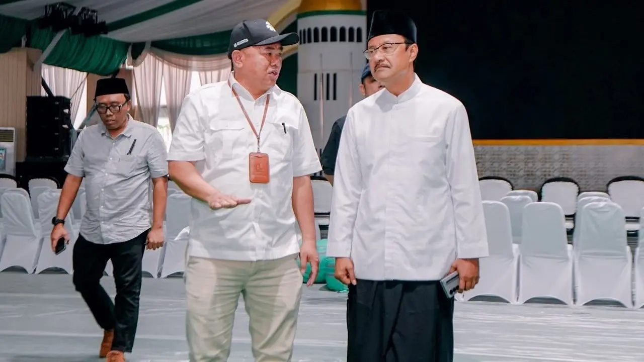 Gus Ipul Pantau Kesiapan Muktamar NU, Simulasi Registrasi Peserta dengan Teknologi Barcode