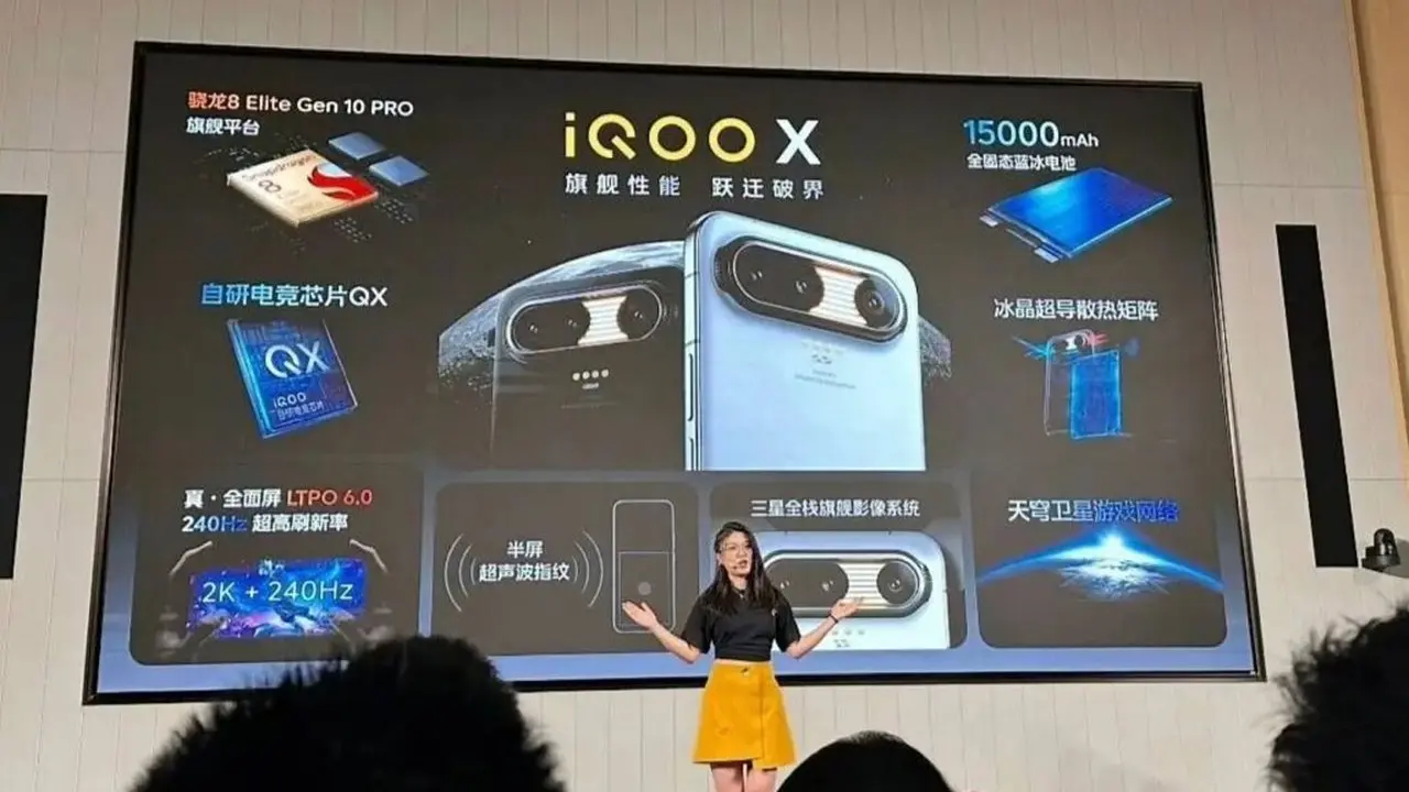 iQOO X: Konsep Ponsel Masa Depan dengan Baterai 15.000 mAh dan Desain Gaming