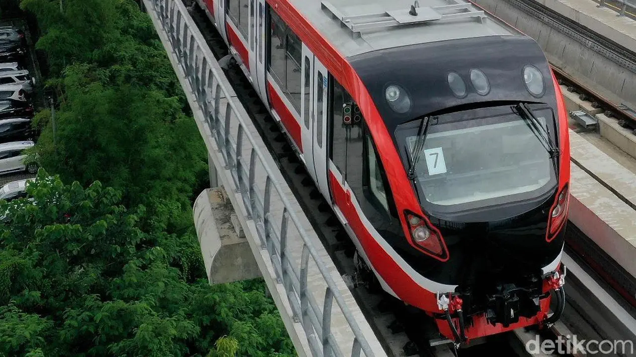 LRT Velodrome-Manggarai Resmi Beroperasi, Tarif Rp 5.000 Berlaku Sementara