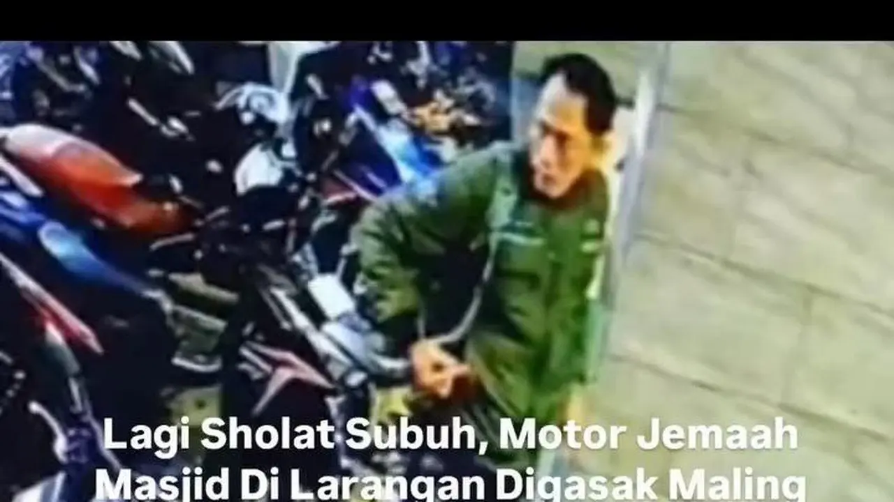 Modus Baru Komplotan Curanmor: Incar Motor Jemaah Salat Subuh di Tangerang