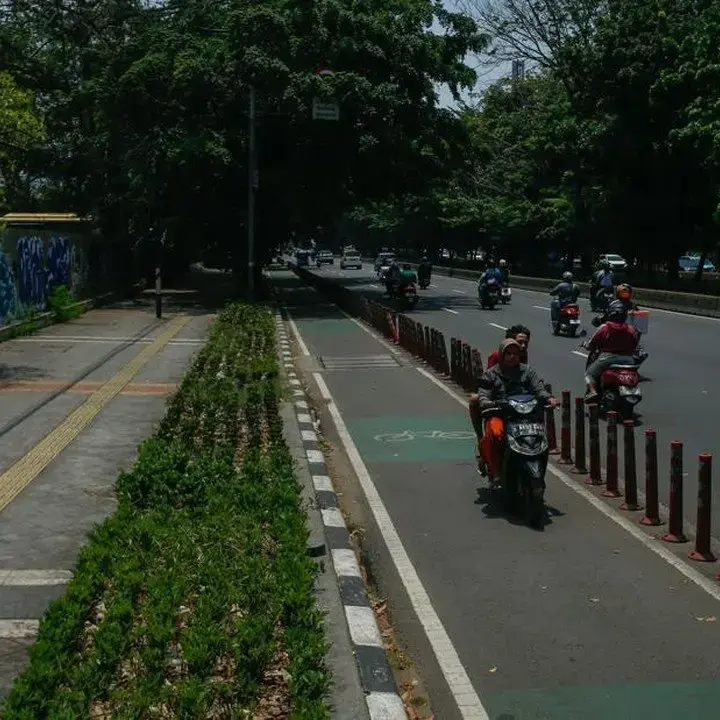 Nasib Jalur Sepeda DKI Jakarta Masih Dievaluasi, Penertiban Motor Digencarkan