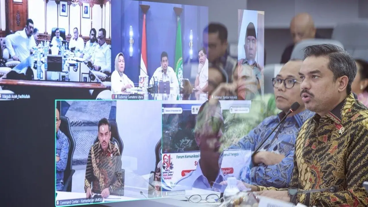 Pemerintah Jamin Pemulihan UMKM Terdampak Bencana di Tiga Provinsi Hingga 2028