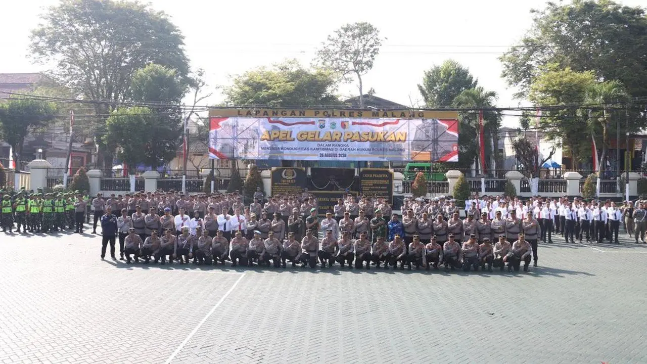 Polres Malang Perkuat Sinergi TNI-Polri dan Masyarakat untuk Keamanan Wilayah