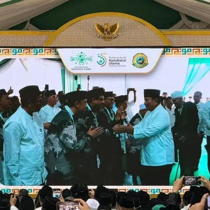 Prabowo Buka Muktamar NU ke-35 di Jombang, Dihadiri Gibran dan Sejumlah Menteri