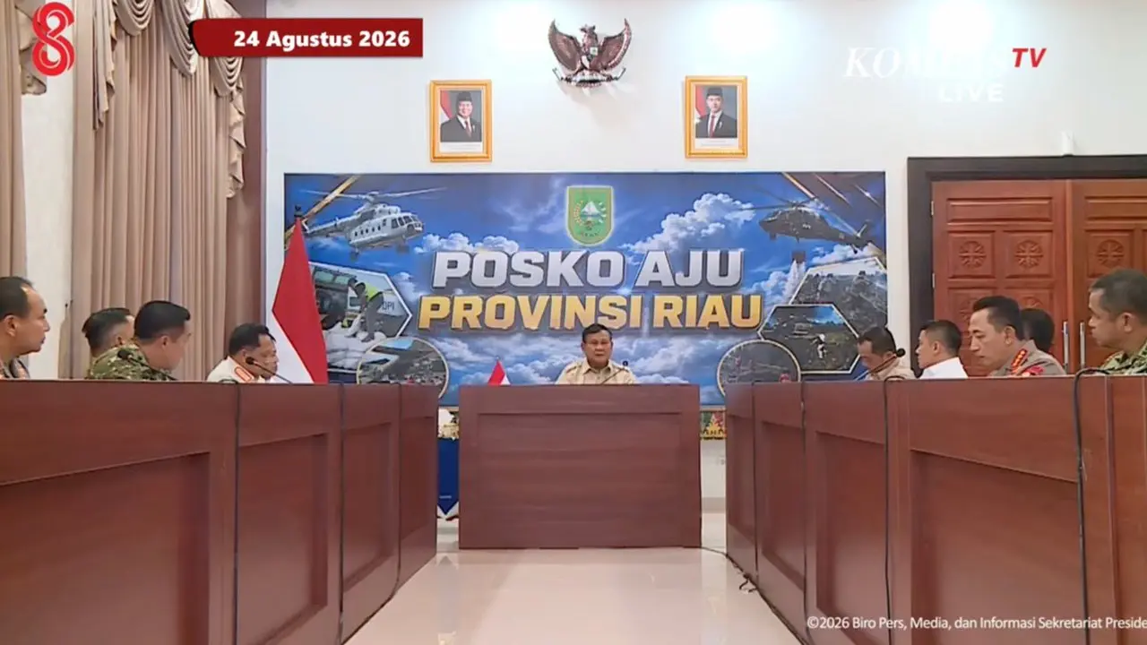 Prabowo Perintahkan Pengiriman 500 Tabung Oksigen untuk Korban Karhutla Riau