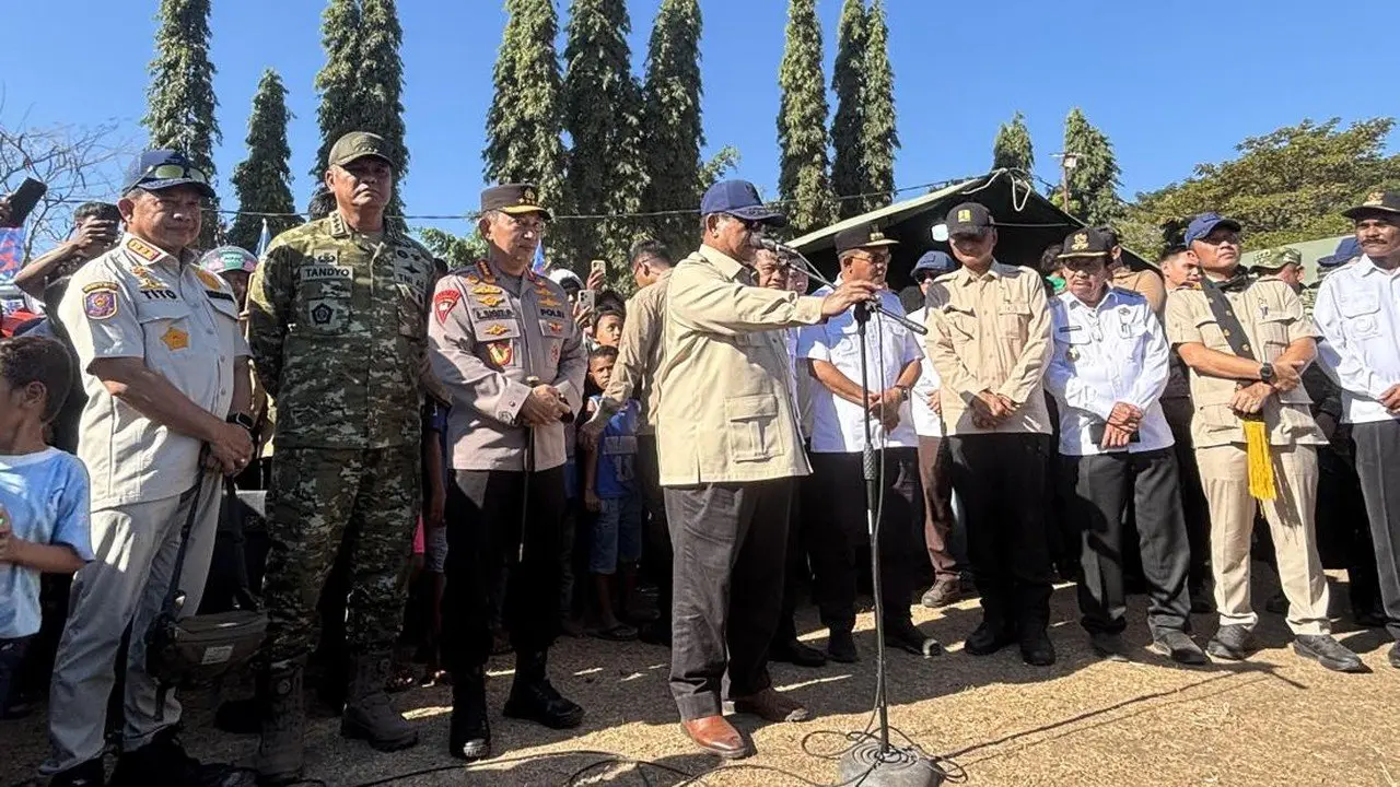 Prabowo Subianto Sampaikan Belasungkawa kepada Korban Gempa NTT