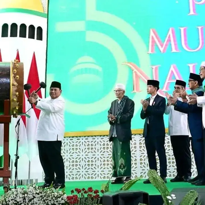 Prabowo: Syubbanul Wathan Bukti Nasionalisme NU Sejak Dulu