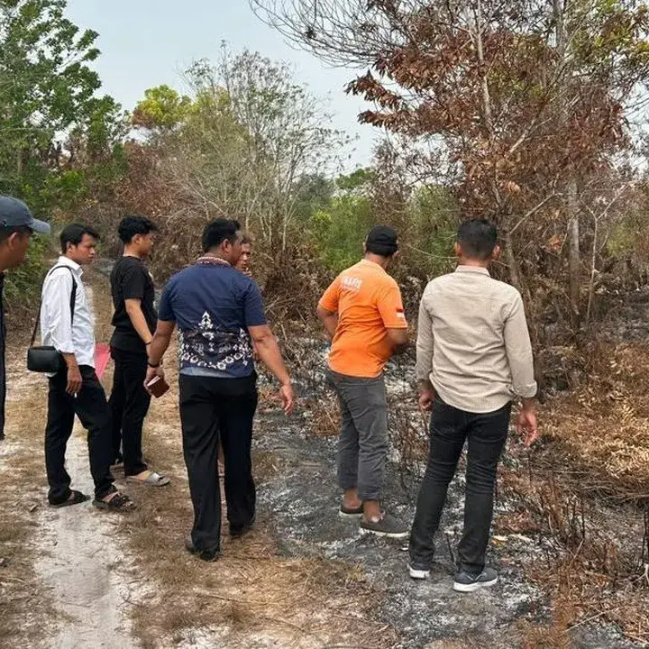 Pria Senter dan Pemilik Lahan Jadi Tersangka Karhutla di Palangka Raya