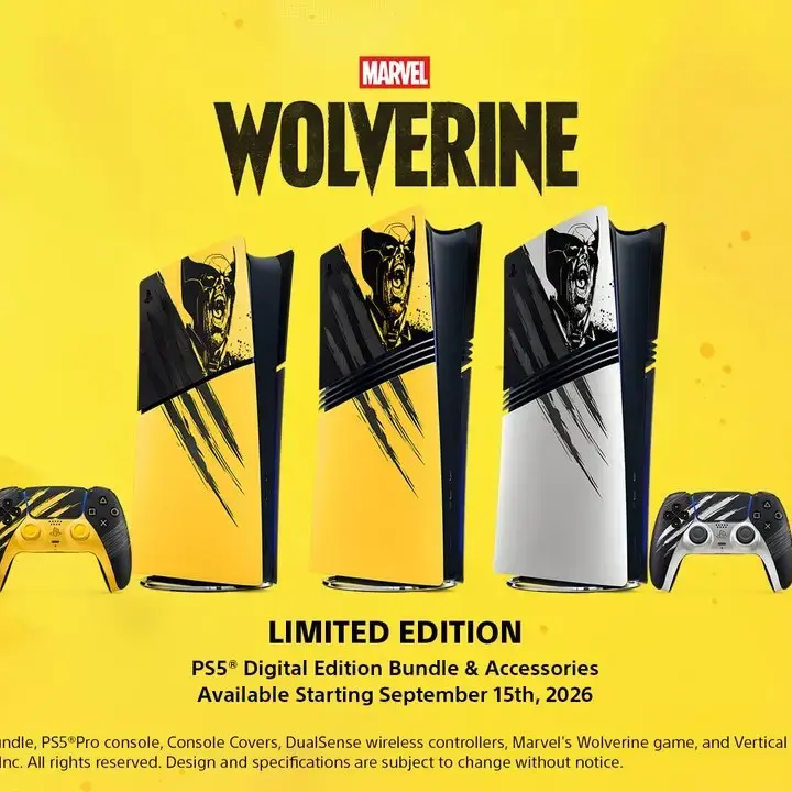 PS5 Edisi Khusus Marvel’s Wolverine Rilis 15 September: Intip Desain dan Aksesorisnya