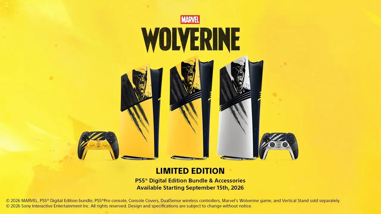 PS5 Edisi Khusus Marvel's Wolverine Rilis 15 September: Intip Desain dan Aksesorisnya