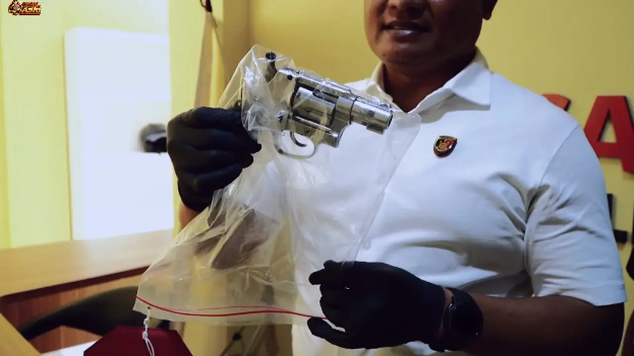 Senjata Api Rakitan Ditemukan dalam Pengembangan Kasus Perampokan SPBU Wonosobo