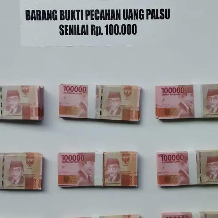 Sindikat Uang Palsu Dua Kali Produksi, Ribuan Lembar Gagal Edar