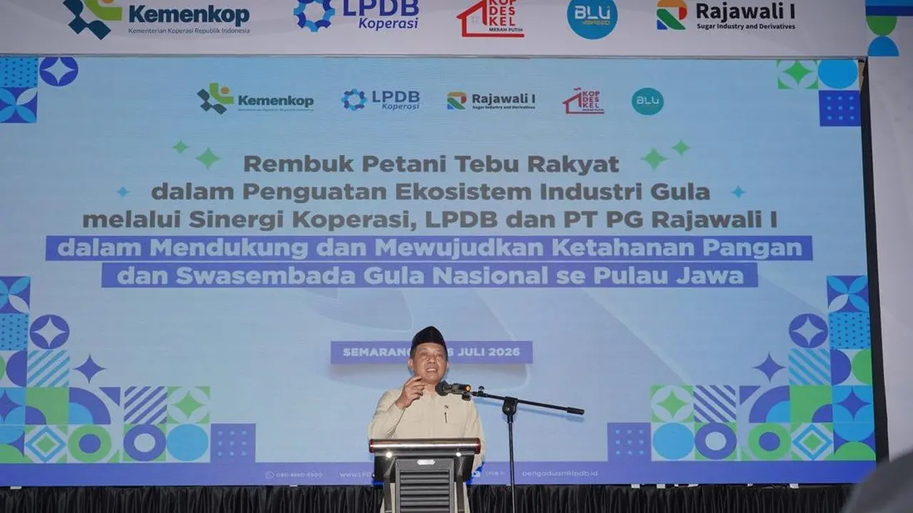 Sinergi Tiga Kementerian Perkuat Koperasi Petani Tebu untuk Swasembada Gula Nasional
