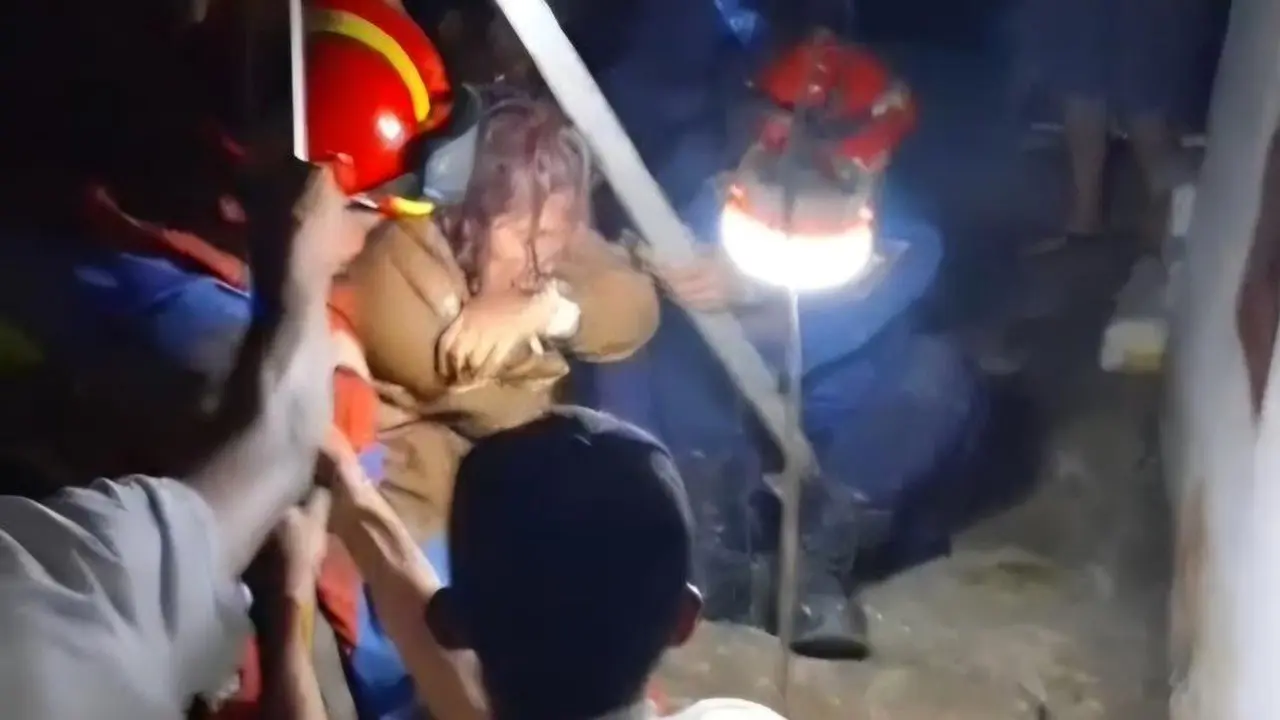 Wanita 40 Tahun Selamat dari Sumur Bogor Sedalam 17 Meter