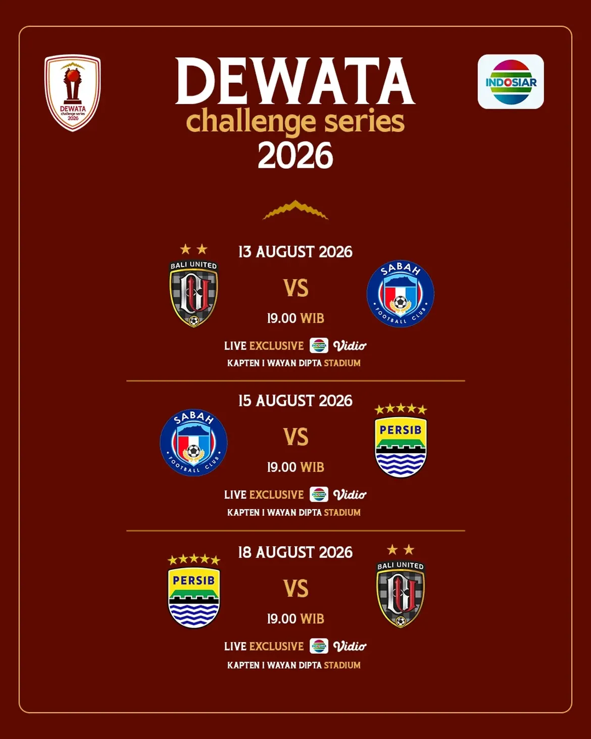 𝐃𝐞𝐰𝐚𝐭𝐚 𝐂𝐡𝐚𝐥𝐥𝐞𝐧𝐠𝐞 𝐒𝐞𝐫𝐢𝐞𝐬 𝟐𝟎𝟐𝟔sepak Bola Pulau Dewata Kembali Bergairah (1)