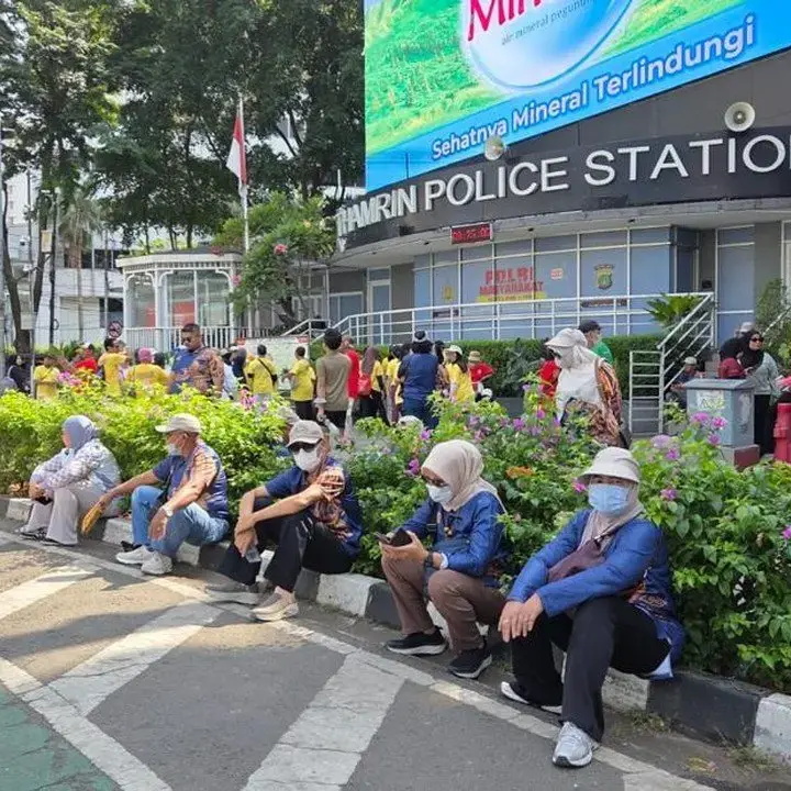 Abu Gunung Anak Krakatau Capai Jakarta, Polisi Imbau Pengunjung CFD Pakai Masker