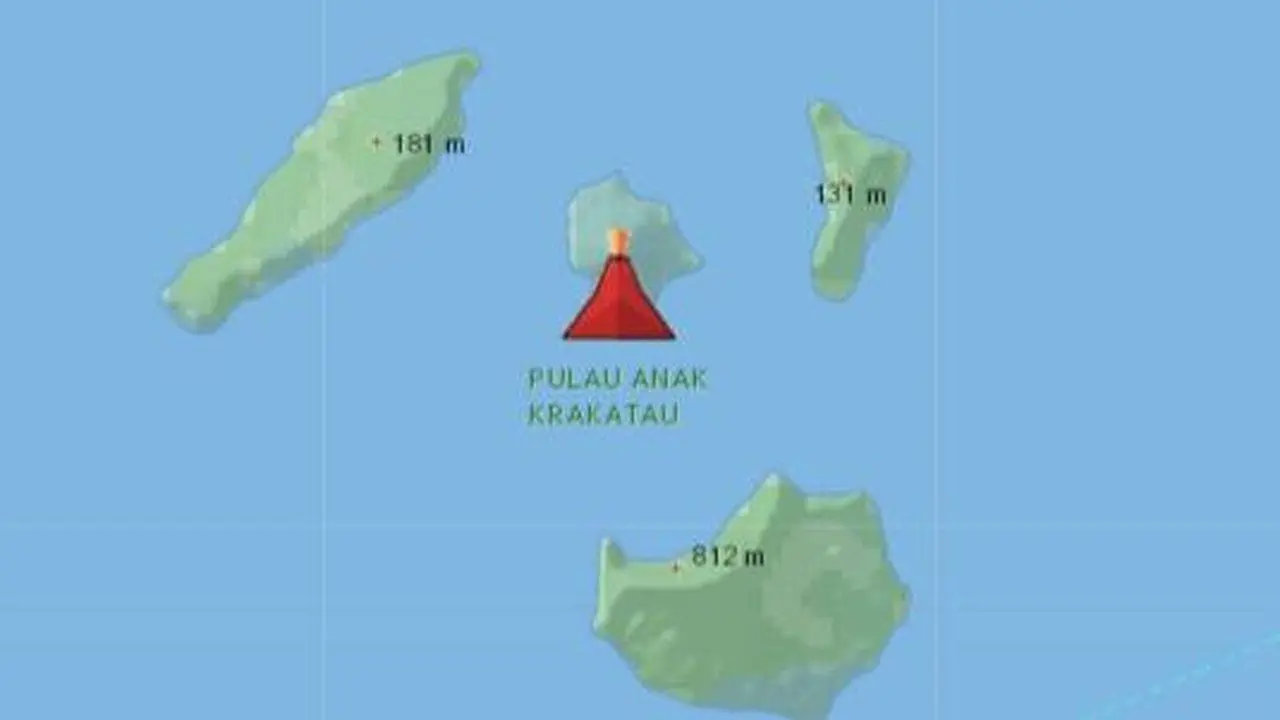 Anak Krakatau Kembali Erupsi, Abu Vulkanik Capai Langit Jakarta dan Lampung