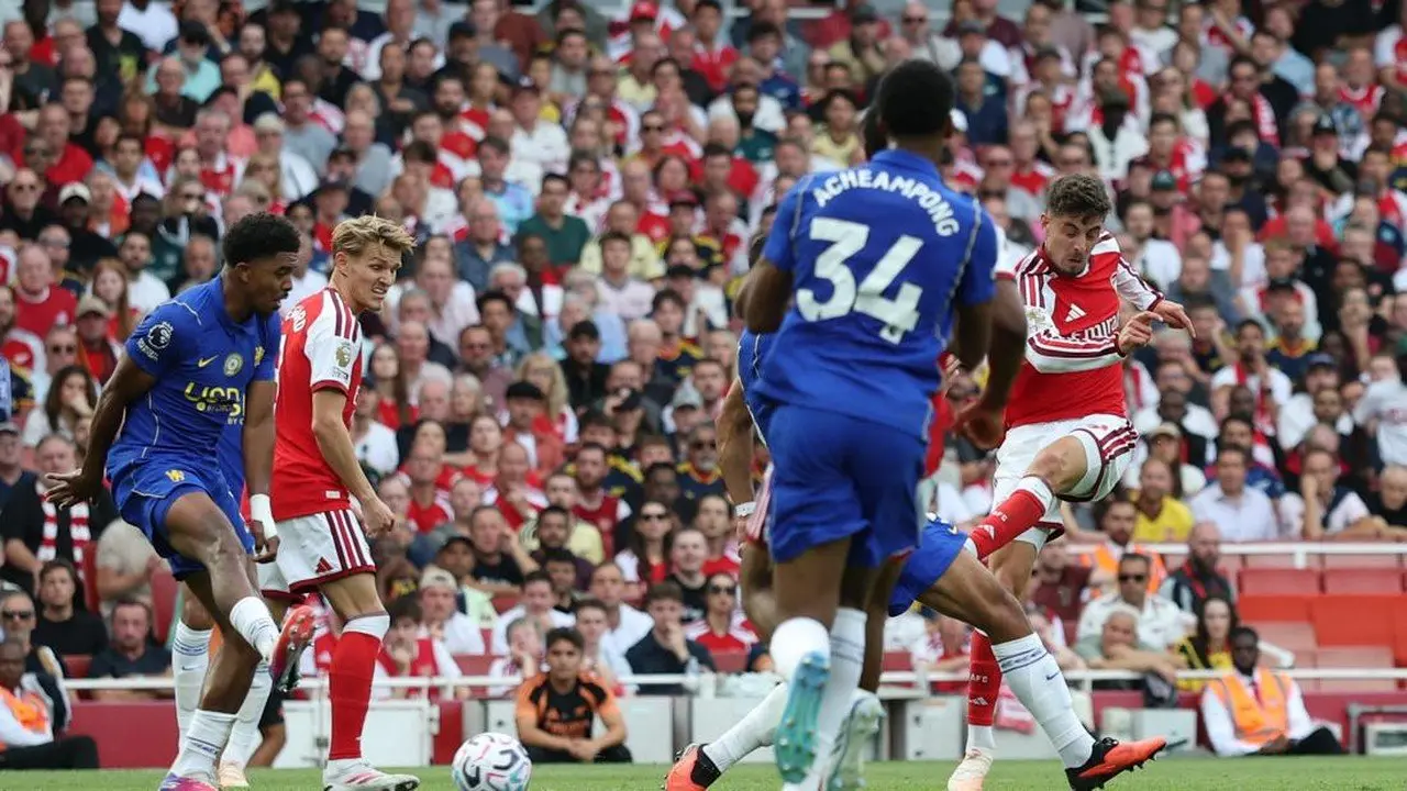 Arsenal dan Chelsea Berbagi Angka di Babak Pertama