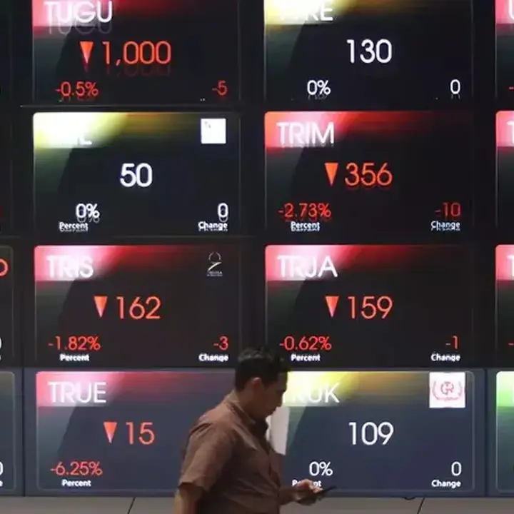 Asing Lepas Saham Rp 424 Miliar, TPIA dan BBCA Jadi Sasaran Jual