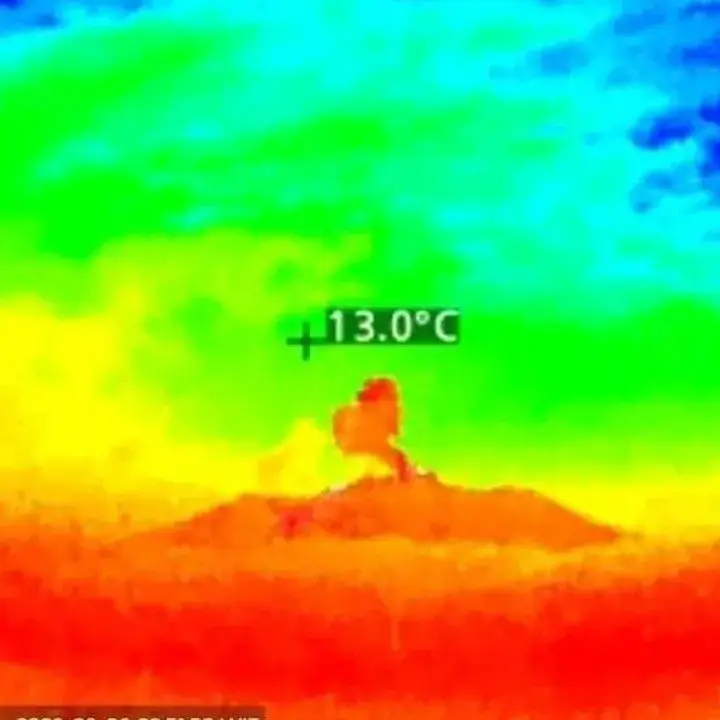 Gunung Ibu di Maluku Utara Erupsi, Kolom Abu Capai 500 Meter