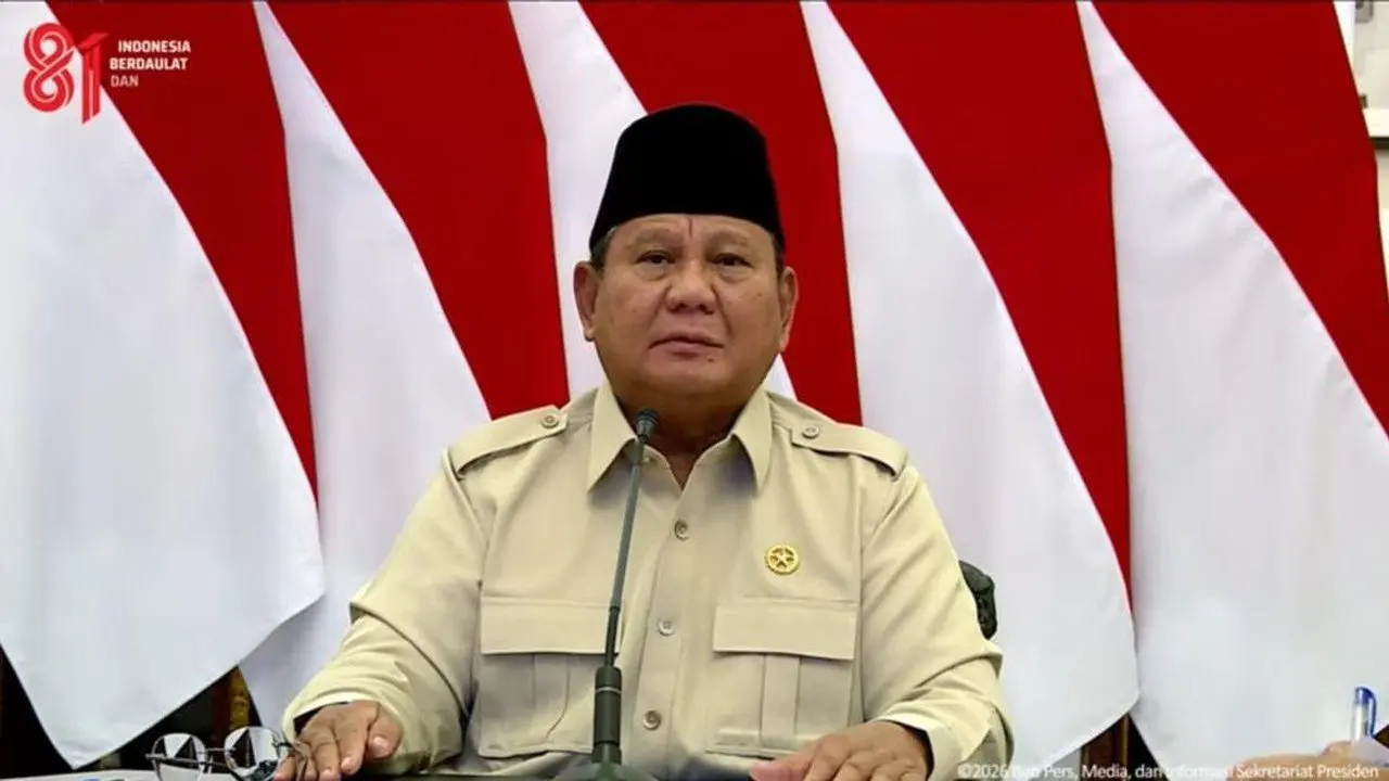 Prabowo Pantau Erupsi Anak Krakatau, Ingatkan Warga Tetap Tenang dan Waspada