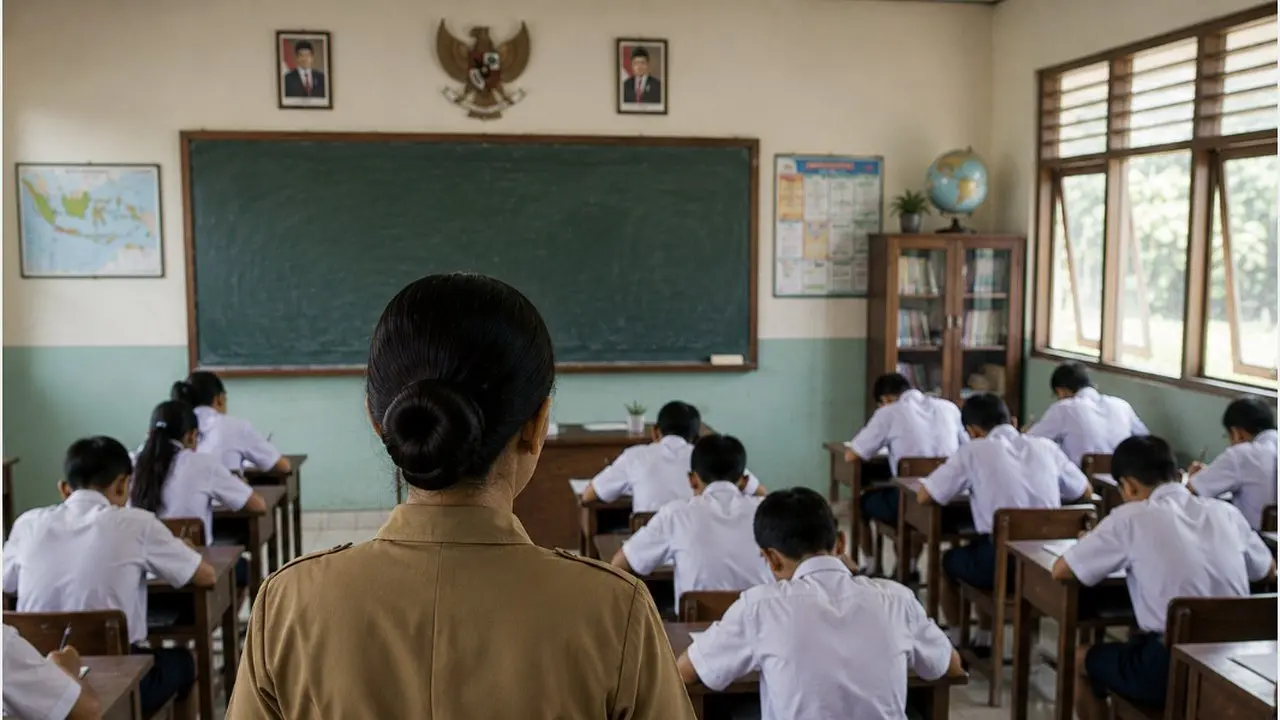 Tangsel Tetap Tatap Muka Meski Abu Gunung Anak Krakatau Menyebar